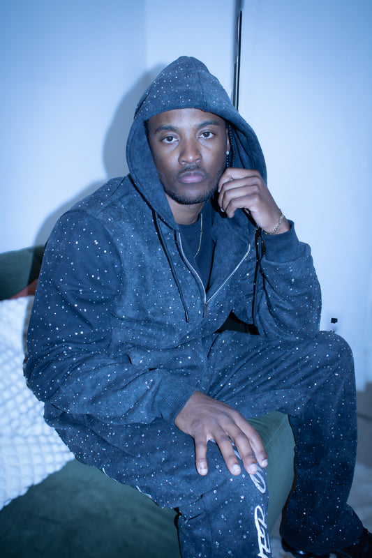 The Power Of Mudstrings Sweatsuits-Black